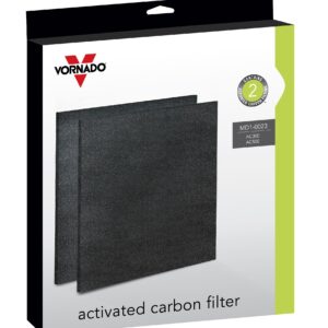 Vornado MD1-0023 Replacement Carbon Filters (2-Pack),Black