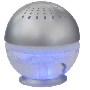 EcoGecko Little Squirt Essential Oil Diffuser, Silver