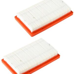 Kohler Small Engine Air Filter Fits Husqvarna, Xt-6 And Xt-7 Kohler Engines 5-5/8" X 3-1/2" (2 Pack)