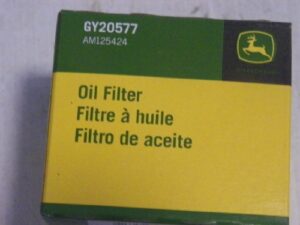 john deere oil filter for john deere intek engine item#228877 model# gy20577