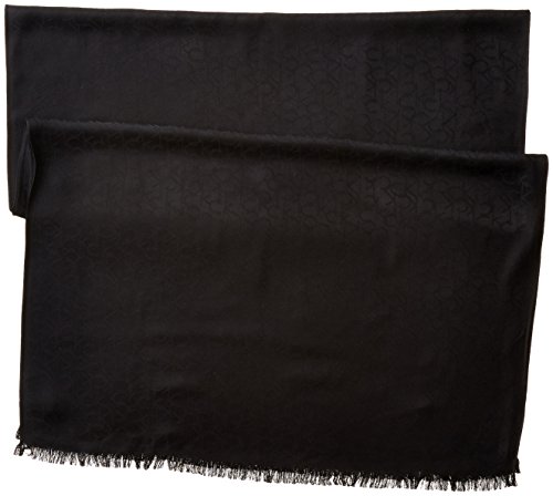 Calvin Klein Women's Pashmina Scarf, Black, One Size