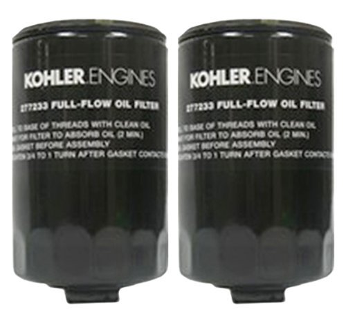 Kohler Pack of Two 277233-S Engine Oil FIlter