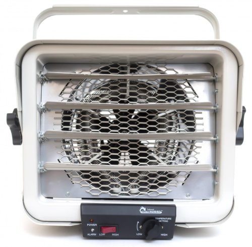 Dr. Infrared Heater DR-966 240-Volt Hardwired Shop Garage Commercial Heater, 3000 Watt / 6000 Watt