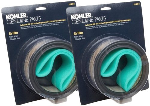 Kohler 47 883 01-S1 Pack of 2 Engine Air Cleaner Element With Pre-Cleaner Kit