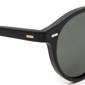 OLIVER PEOPLES Gregory Peck OV5217S - 1031P2 Semi Matte Black w/ Crystal Midnight Express Polarized Lens 47mm