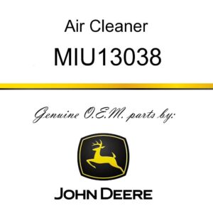 john deere miu13038 air cleaner