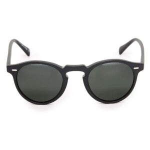 OLIVER PEOPLES Gregory Peck OV5217S - 1031P2 Semi Matte Black w/ Crystal Midnight Express Polarized Lens 47mm