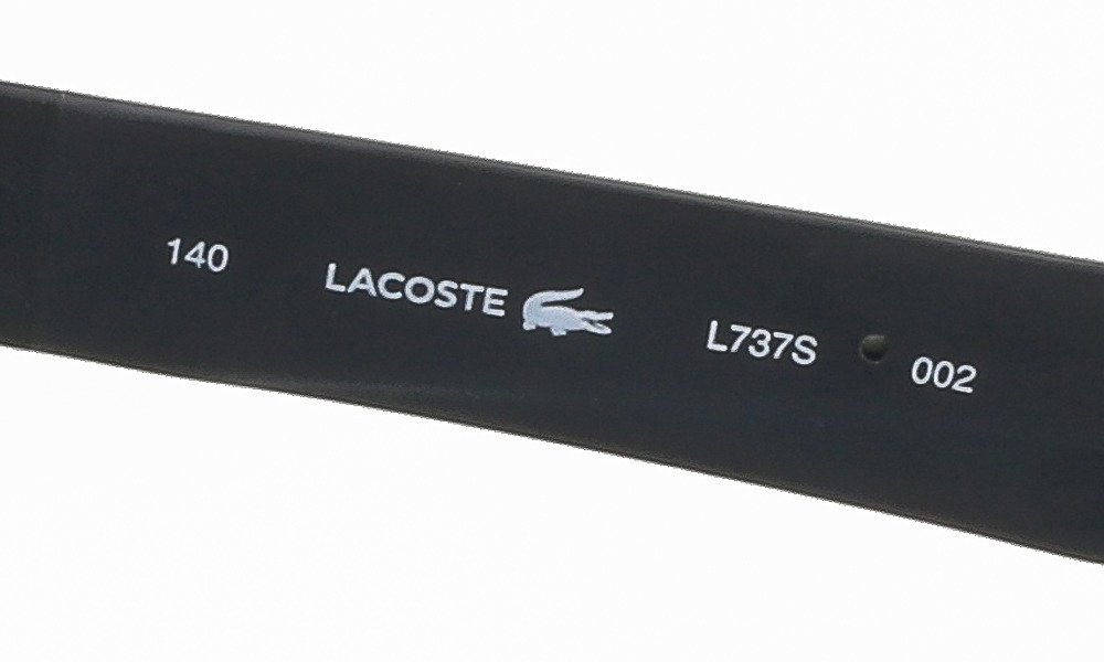 Lacoste Sunglasses L737S 002 Satin Black 55MM