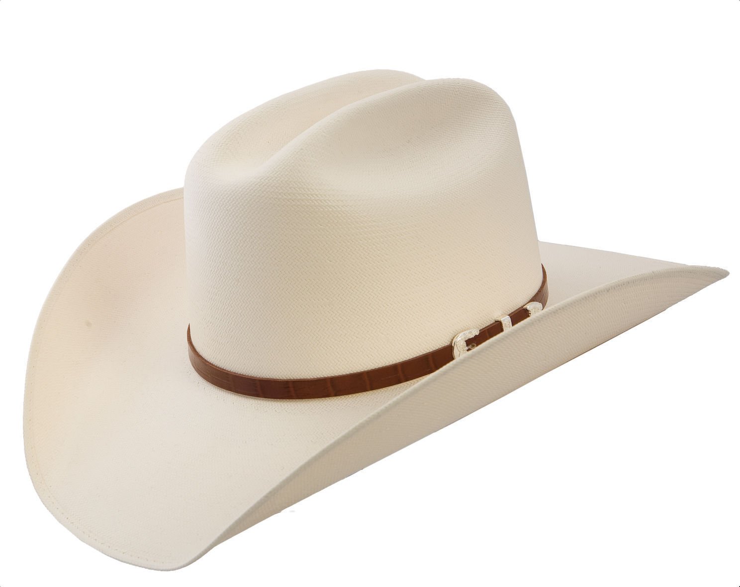 7 5/8 "Maximo" 100X Traditional Straw Western Hat