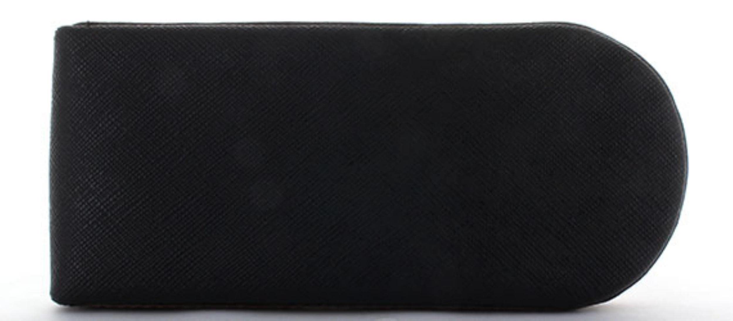 M-world Slim, Light, semi- Hard, Eye Glasses Case (Black)