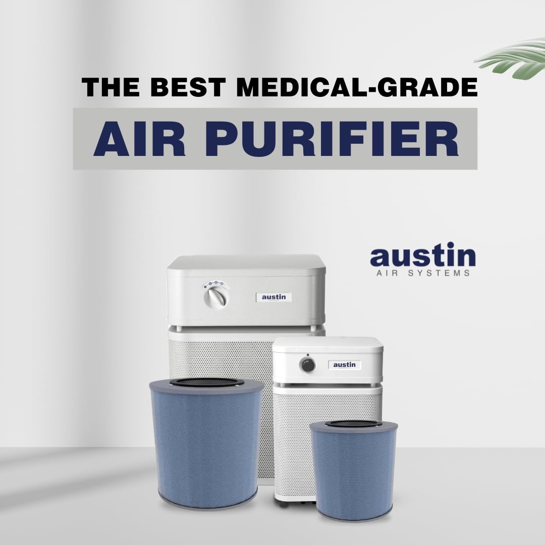 Austin Air A250A1 HealthMate Plus Junior Air Purifier, Sandstone