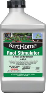 fertilome (10645) root stimulator & plant starter solution 4-10-3 (32 oz)