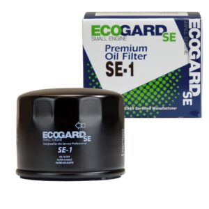 ecogard se-1 small engine oil filter for mowers, tractors, lawn equipment, other small gas engines replaces briggs-stratton 492932, 695396, 792326, 795137, fram ph8170, tecumseh 36563, wix 57035