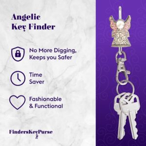 FINDERS KEY PURSE - Women’s Key Chain, Key Holder, Keychain Accessories, Key Ring, Cute Keychain, Keychain, Accessories, Car Keys Keychain, Angelic