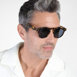 Illesteva Sunglasses Leonard - Tortoise/Grey