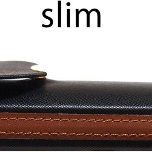 M-world Slim, Light, semi- Hard, Eye Glasses Case (Black)