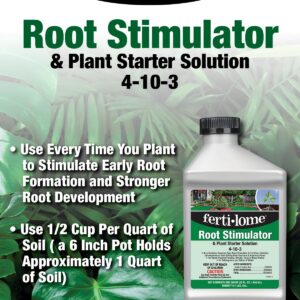 Fertilome (10645) Root Stimulator & Plant Starter Solution 4-10-3 (32 oz)