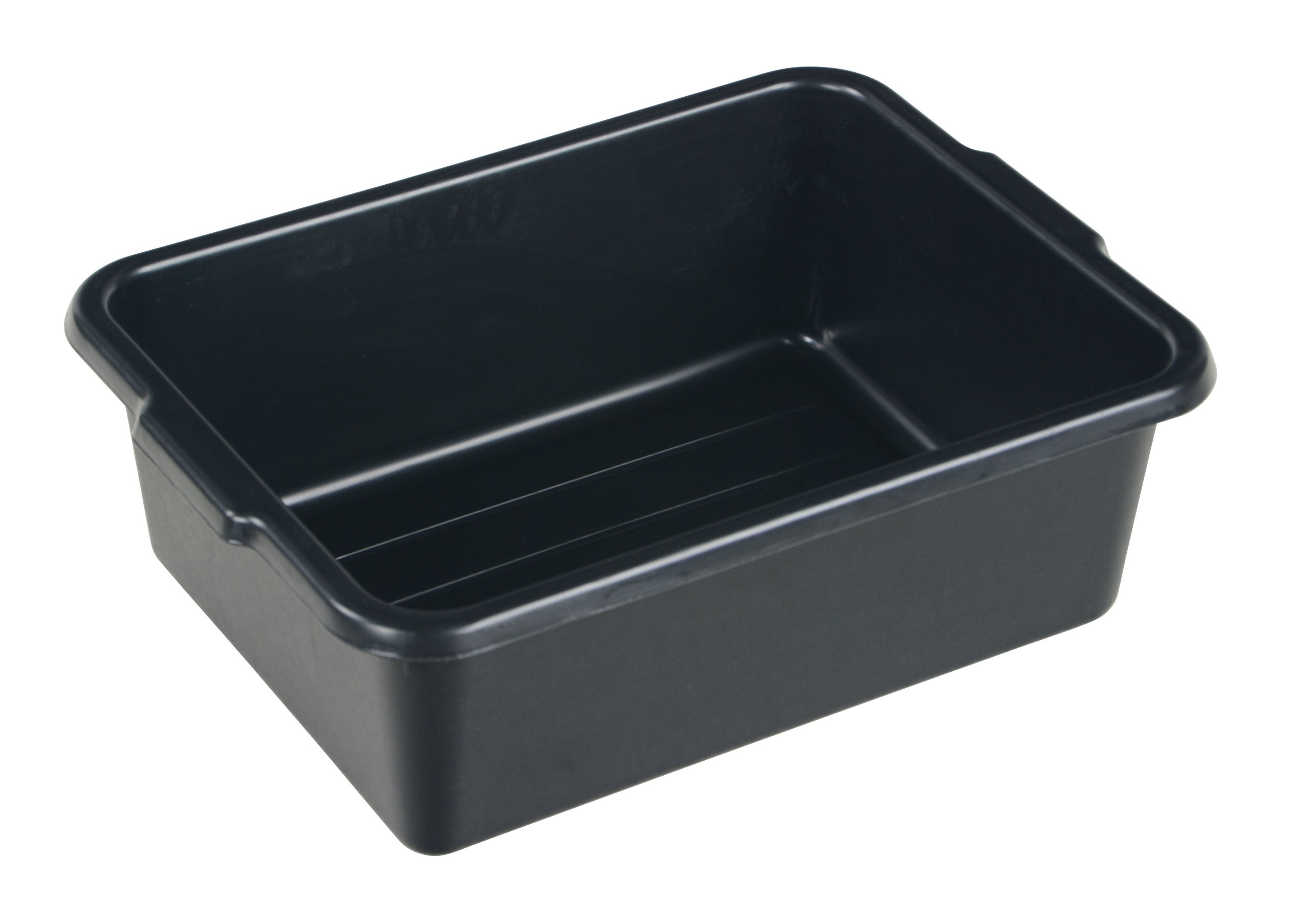 Vestil CSC-UB Utility Bin for The Food and Service Cart, Black Plastic, 7" x 15-1/2" x 21-3/4"