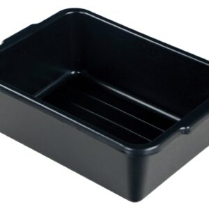 Vestil CSC-UB Utility Bin for The Food and Service Cart, Black Plastic, 7" x 15-1/2" x 21-3/4"