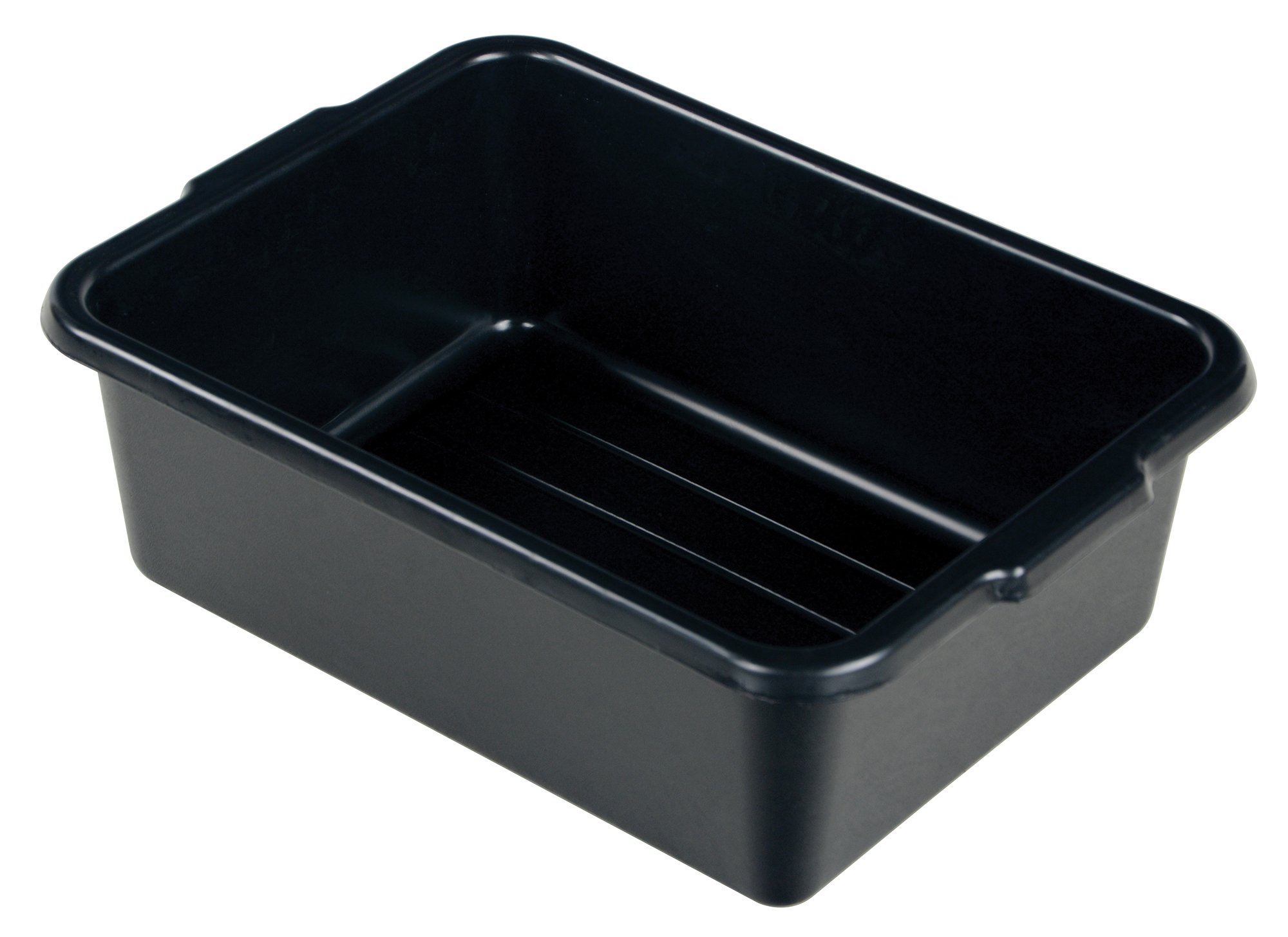 Vestil CSC-UB Utility Bin for The Food and Service Cart, Black Plastic, 7" x 15-1/2" x 21-3/4"