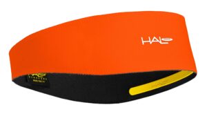 halo headband pullover, bright orange, one size