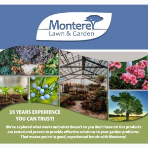 Monterey B.t. - Biological Insecticide for Organic Gardening - 1 Quart Concentrate - Apply Using a Sprayer Following Mix Instructions