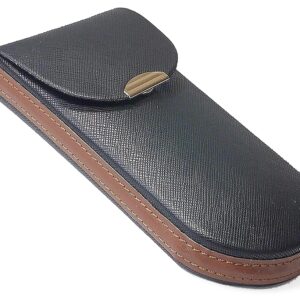 M-world Slim, Light, semi- Hard, Eye Glasses Case (Black)