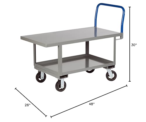 Little Giant RNB2-3048-6MR Work Height Platform Truck, 30" x 48", Gray