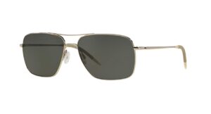 oliver peoples clifton ov1150 silver w/gray polar lenses