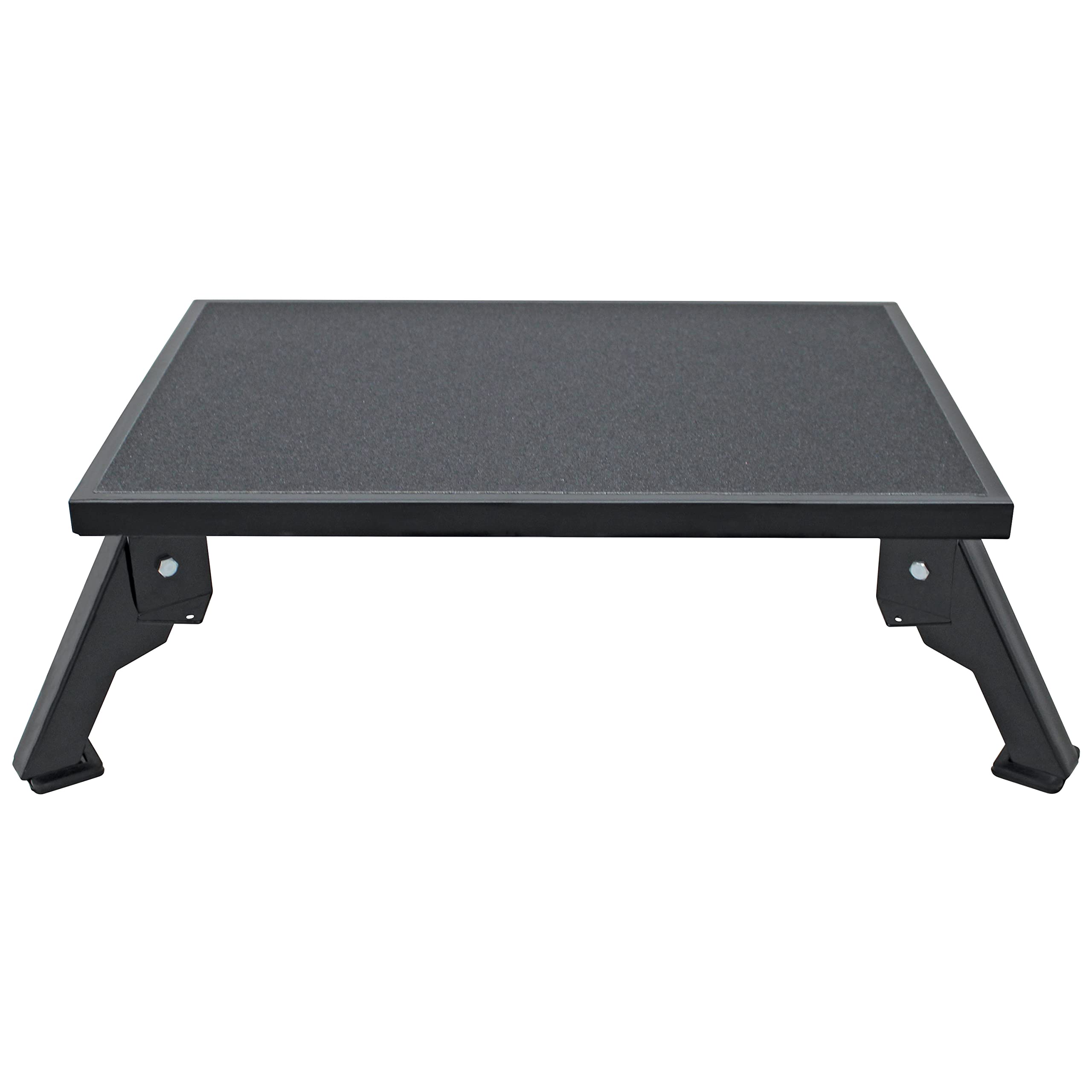 Quick Products JQ-S150 Platform Step, X-Large 24" W x 15.5" D x 7.5" H - Steel, 300 lbs. Capacity, Black