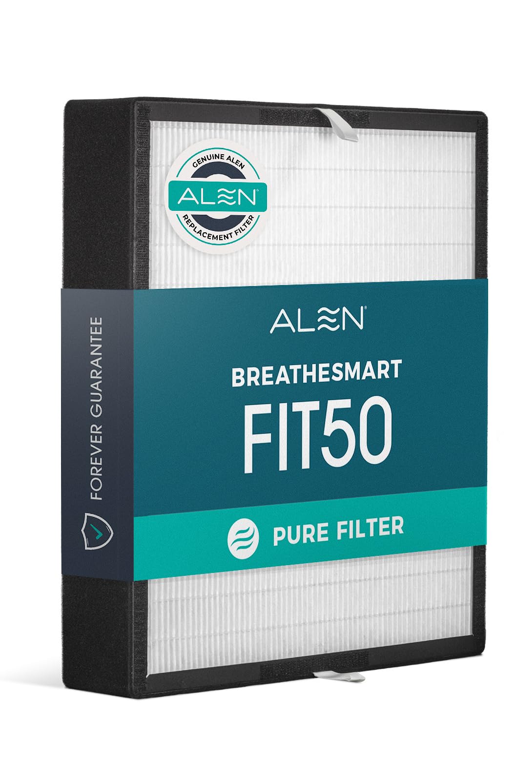 Alen Air Filter FF50-Pure Replacement H13 True HEPA Filter for BreatheSmart FIT50 Air Purifier - Captures Allergens, Dust, & Mold (1 Filter)