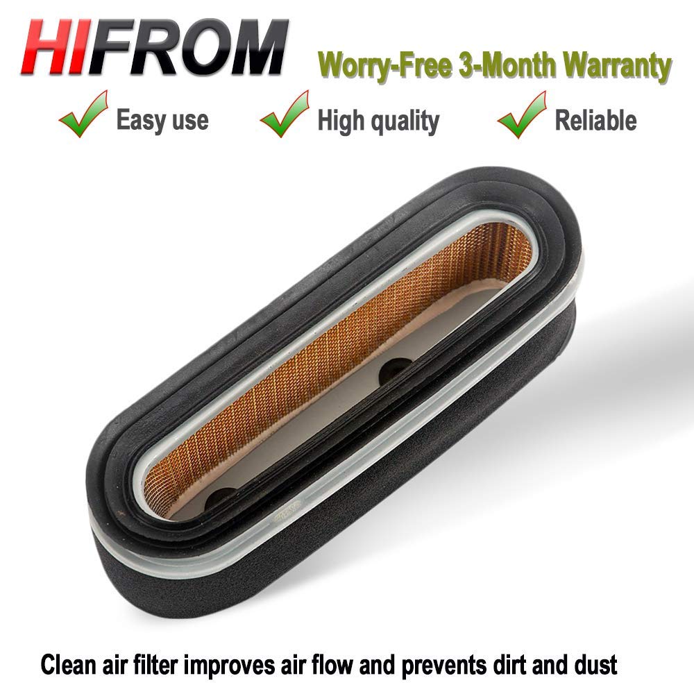 HIFROM 2PCS AIR Filter Replacement for Honda GXV160 HR216 HRU216 HRA216 HRU216D HUT216 HRU19 New 17211-ZE7-W03 7-08351