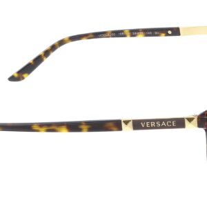 Versace VE 4260 108/13 Havana Plastic Cat Eye Sunglasses Brown Gradient Lens