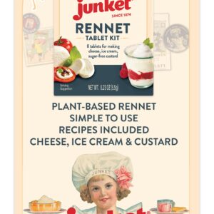 Junket Rennet Tablets, 0.23 Ounce (Pack of 6)