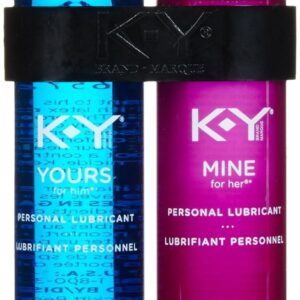 K-Y Yours + Mine Personal Lubricants For Couples 2 ct