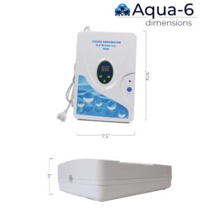 Aqua-6, 120 mg/hour Water Ozone Generator