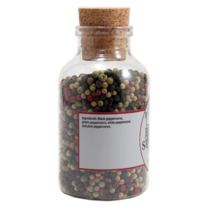 Olde Thompson Pepper Supreme, Whole Pepper Blend With White, Black, Pink, Green Peppercorns, 5.8 oz