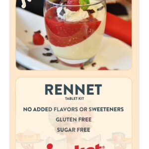 Junket Rennet Tablets, 0.23 Ounce (Pack of 6)