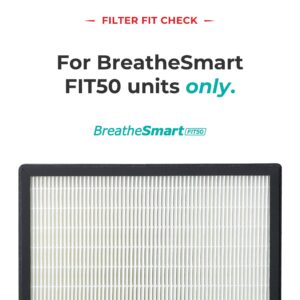 Alen Air Filter FF50-Pure Replacement H13 True HEPA Filter for BreatheSmart FIT50 Air Purifier - Captures Allergens, Dust, & Mold (1 Filter)