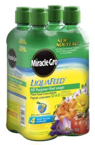 4 pack liquafeed refills all purpose fertilizer