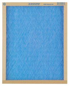 true blue 112201 12" x 20" x 1" furnace air filter