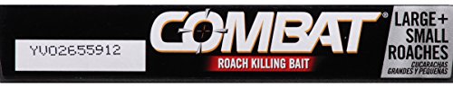 Combat Roach Killing Bait Stations for Small and Large Roaches, 6 Count (Pack of 1)