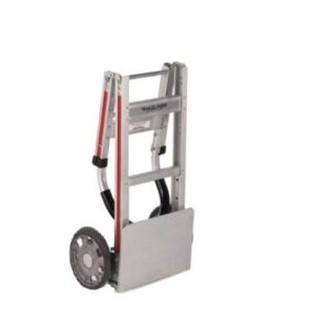 magliner fta19e1al 500 lbs straight back two-wheel folding hand truck