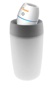 crane usa inc ee-5950 travel ultrasonic cool mist humidifier, 8-ounces, 1 count (pack of 1), white