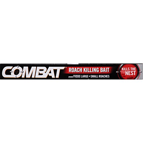 Combat Roach Killing Bait Stations for Small and Large Roaches, 6 Count (Pack of 1)