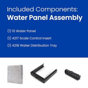 AprilAire 4793 Humidifier Maintenance Kit with Water Panel Model No. 10 Humidifier Replacement Filter for AprilAire Whole-House Humidifier Models: 550, 558