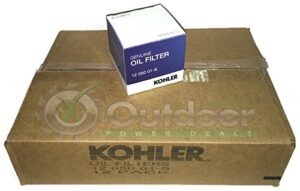 case of 12 kohler 1205001-s 1205001s 12 050 01s oil filter genuine oem