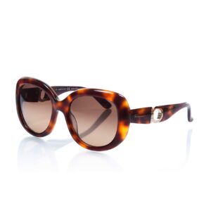 Salvatore Ferragamo Women's Gancino Sunglasses, Tortoise, One Size