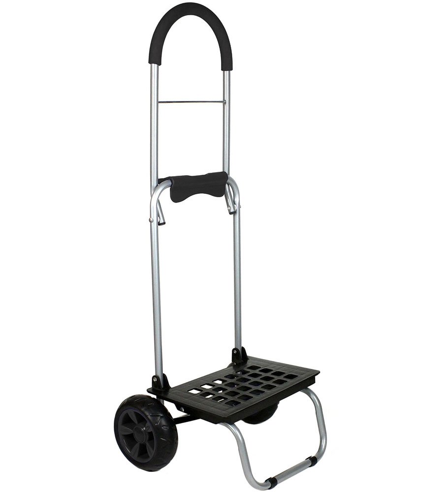 dbest products Trolley Dolly MM, Black Handtruck Cart Hardware Garden Utility