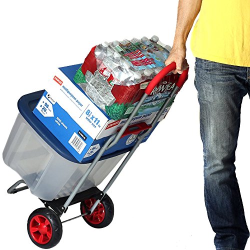 dbest products Trolley Dolly MM, Black Handtruck Cart Hardware Garden Utility